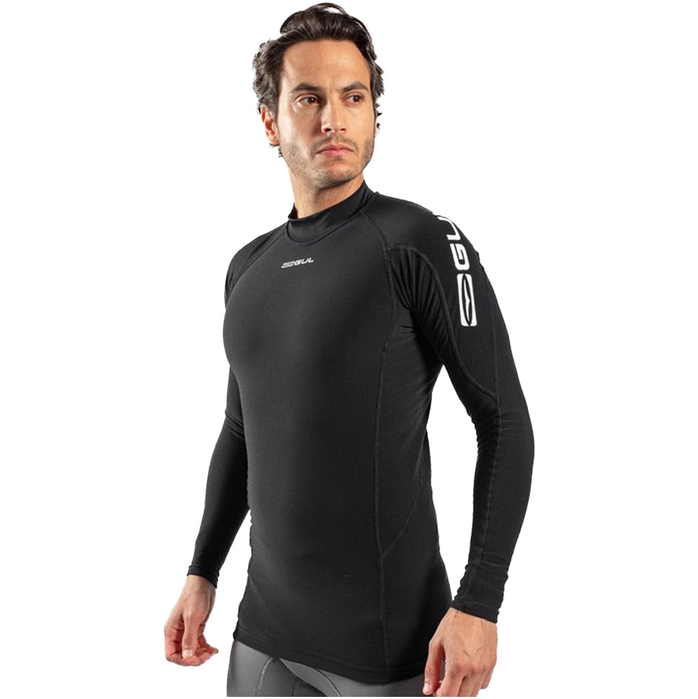 2026 Gul Mens Evotherm Thermal Long Sleeve Top Ev0049-B9 Black
